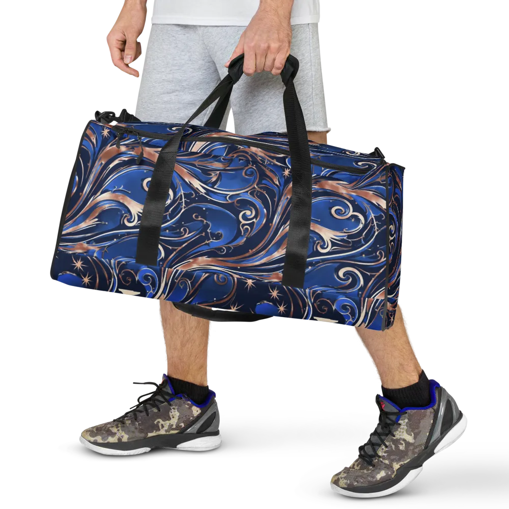 Royal Undertow on Duffle Bag — Front