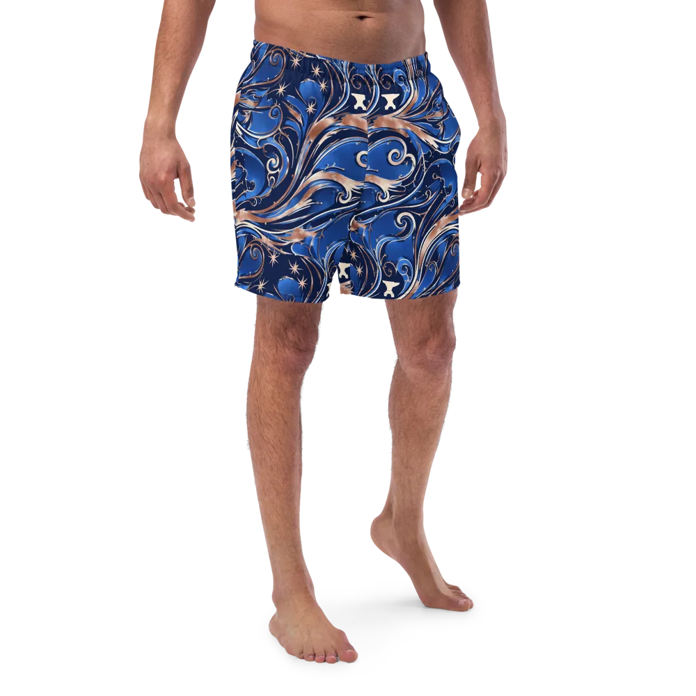 Royal Undertow on Swim Trunks — Front