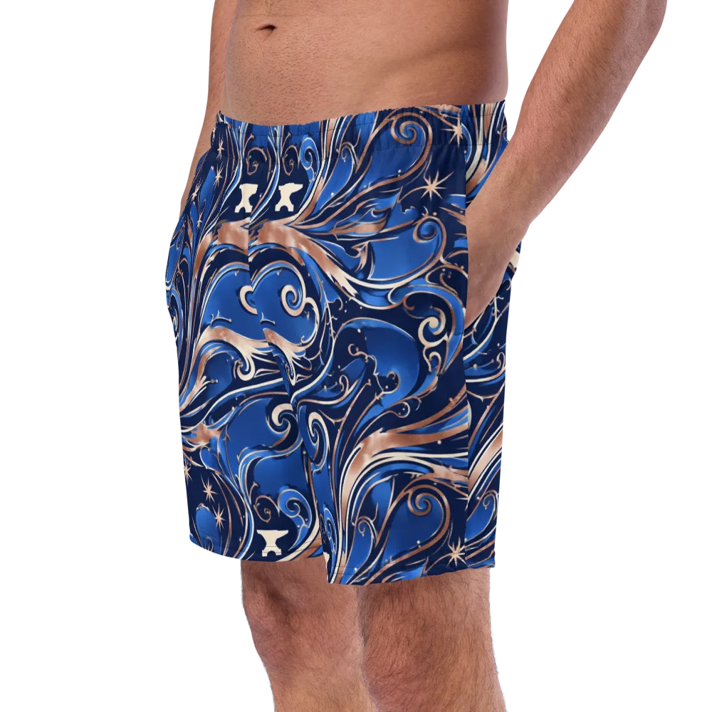 Royal Undertow on Swim Trunks — Left Front