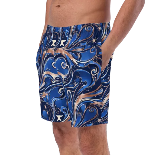 Royal Undertow on a Swim Trunks
