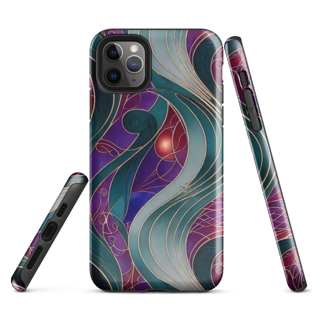 Velvet Plumage on Tough Case for iPhone® — Front