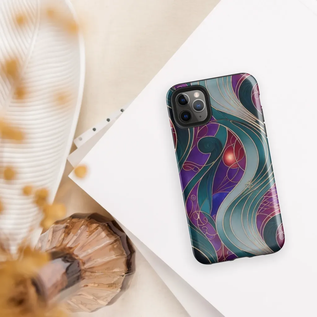 Velvet Plumage on Tough Case for iPhone® — Front