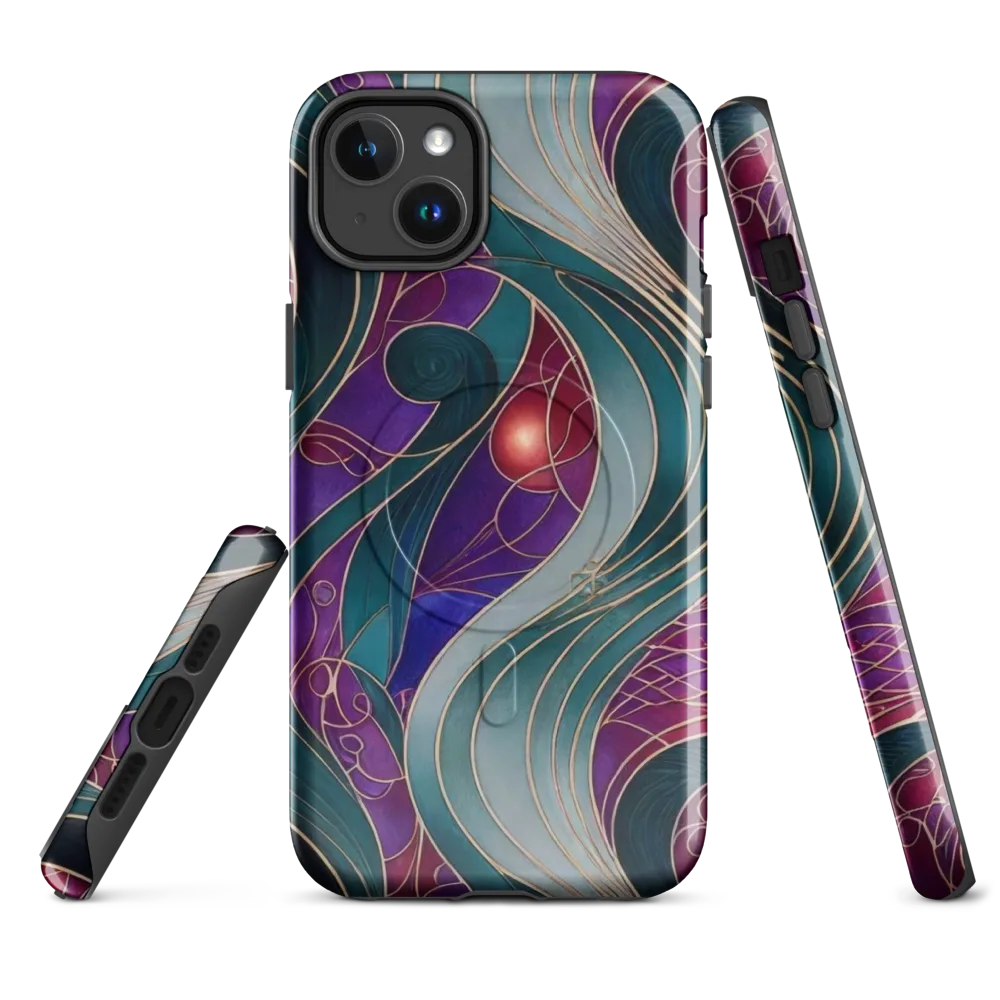 Velvet Plumage on MagSafe Tough Case for iPhone® — Front