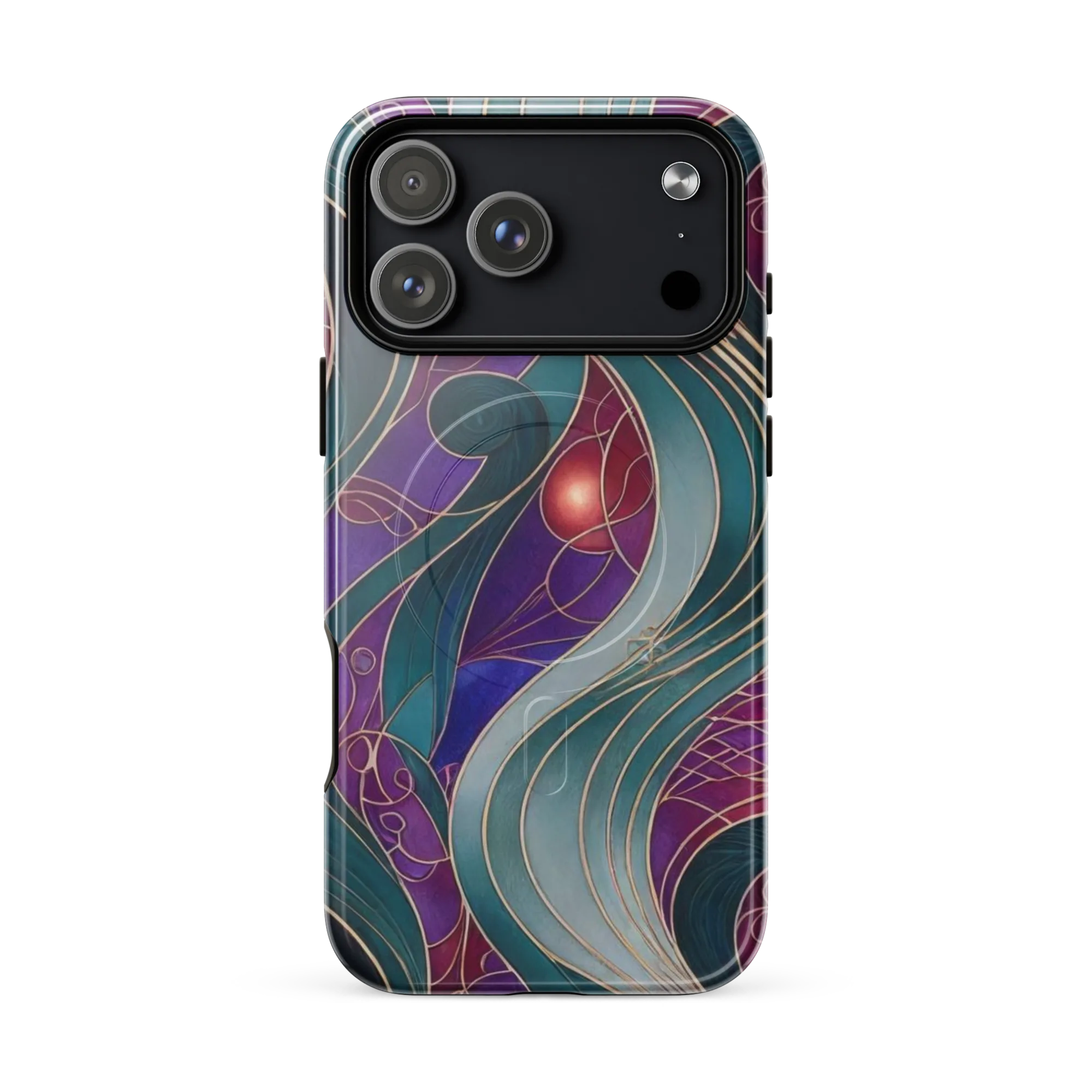 Velvet Plumage on MagSafe Tough Case for iPhone® — Front