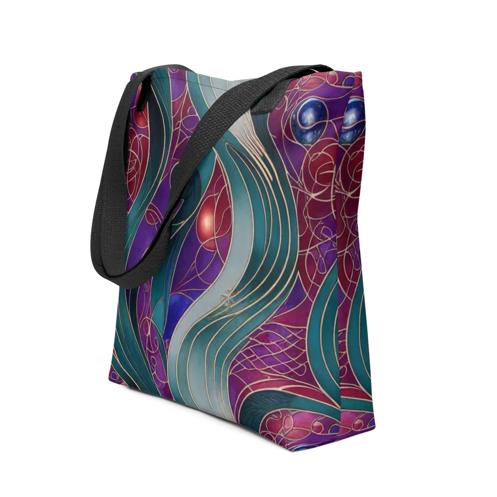 Velvet Plumage on Tote Bag — Front