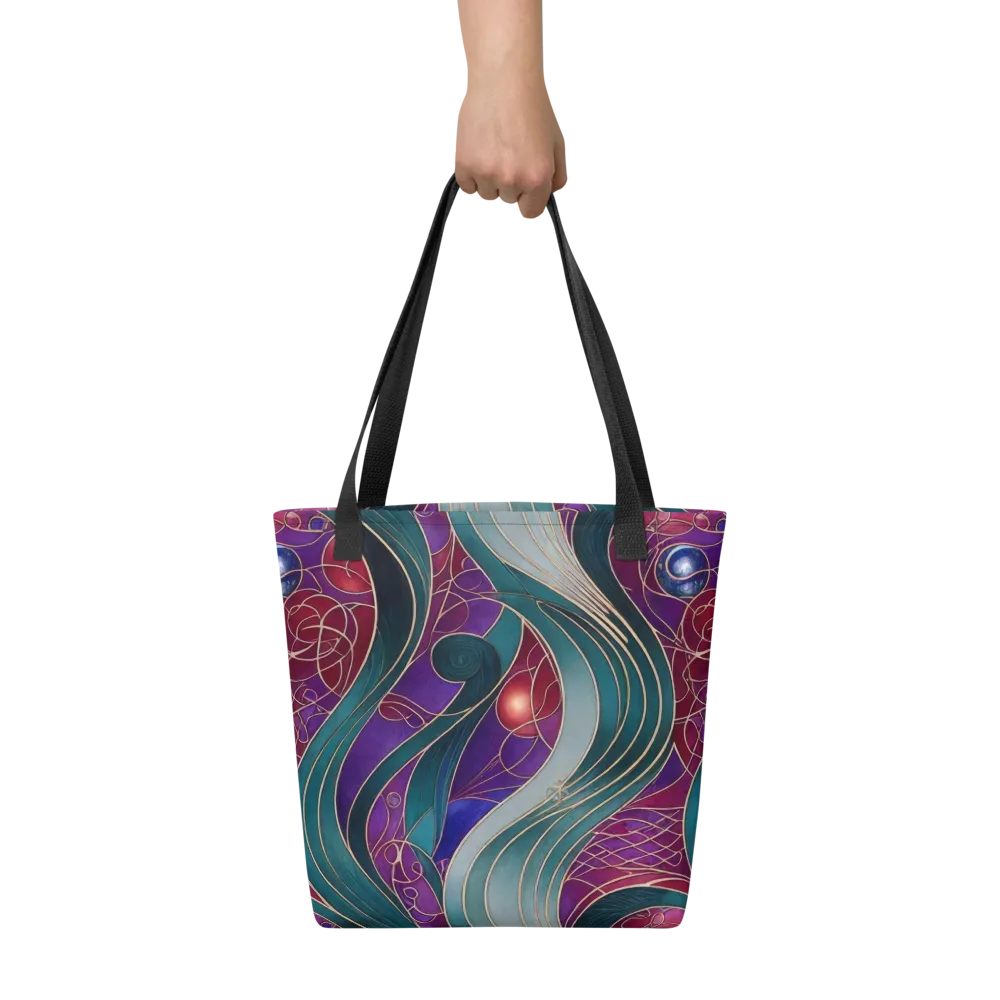 Velvet Plumage on Tote Bag — Front