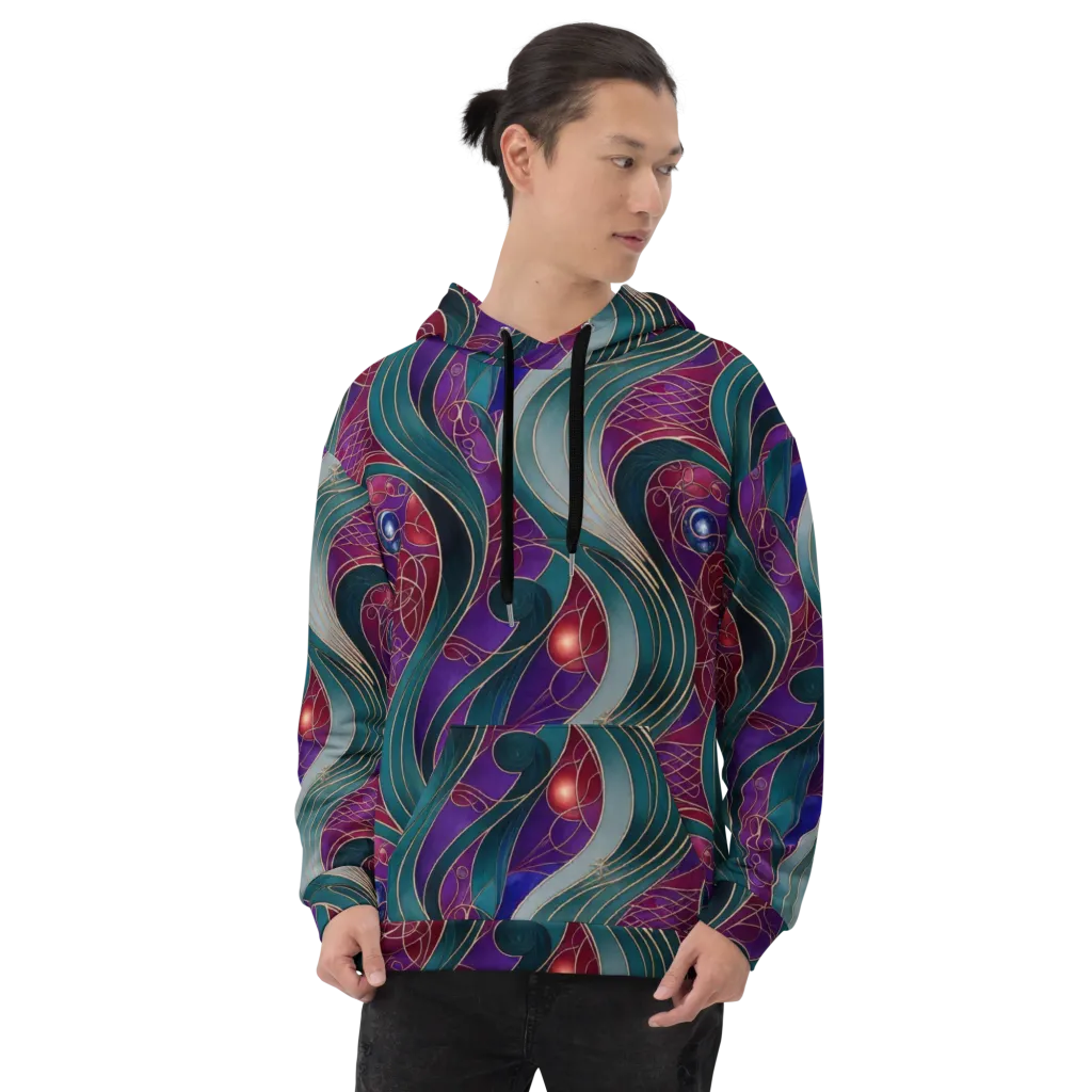 Velvet Plumage on Hoodie — Front