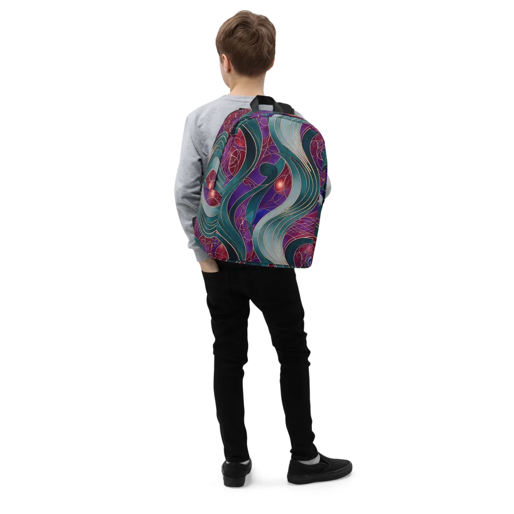 Velvet Plumage on Minimalist Backpack — Right Front