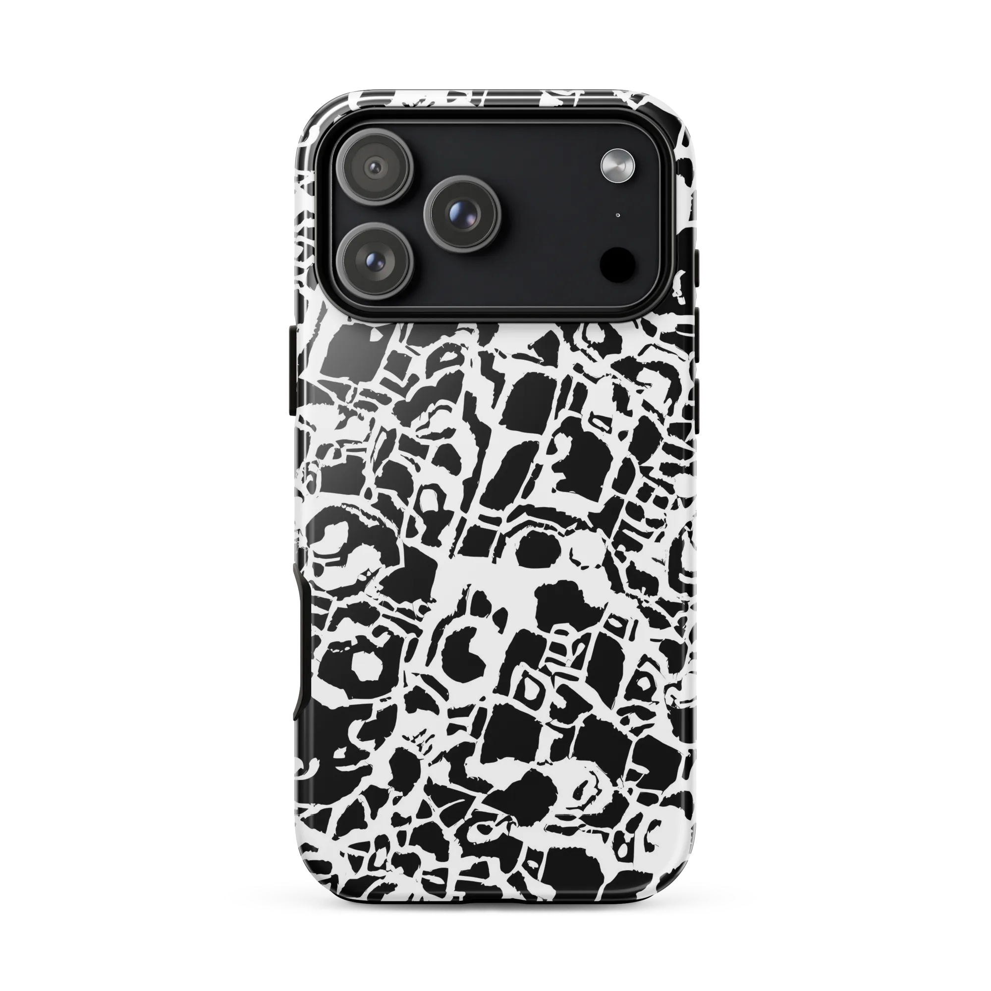 Inkblot Circuit on Tough Case for iPhone® — Front