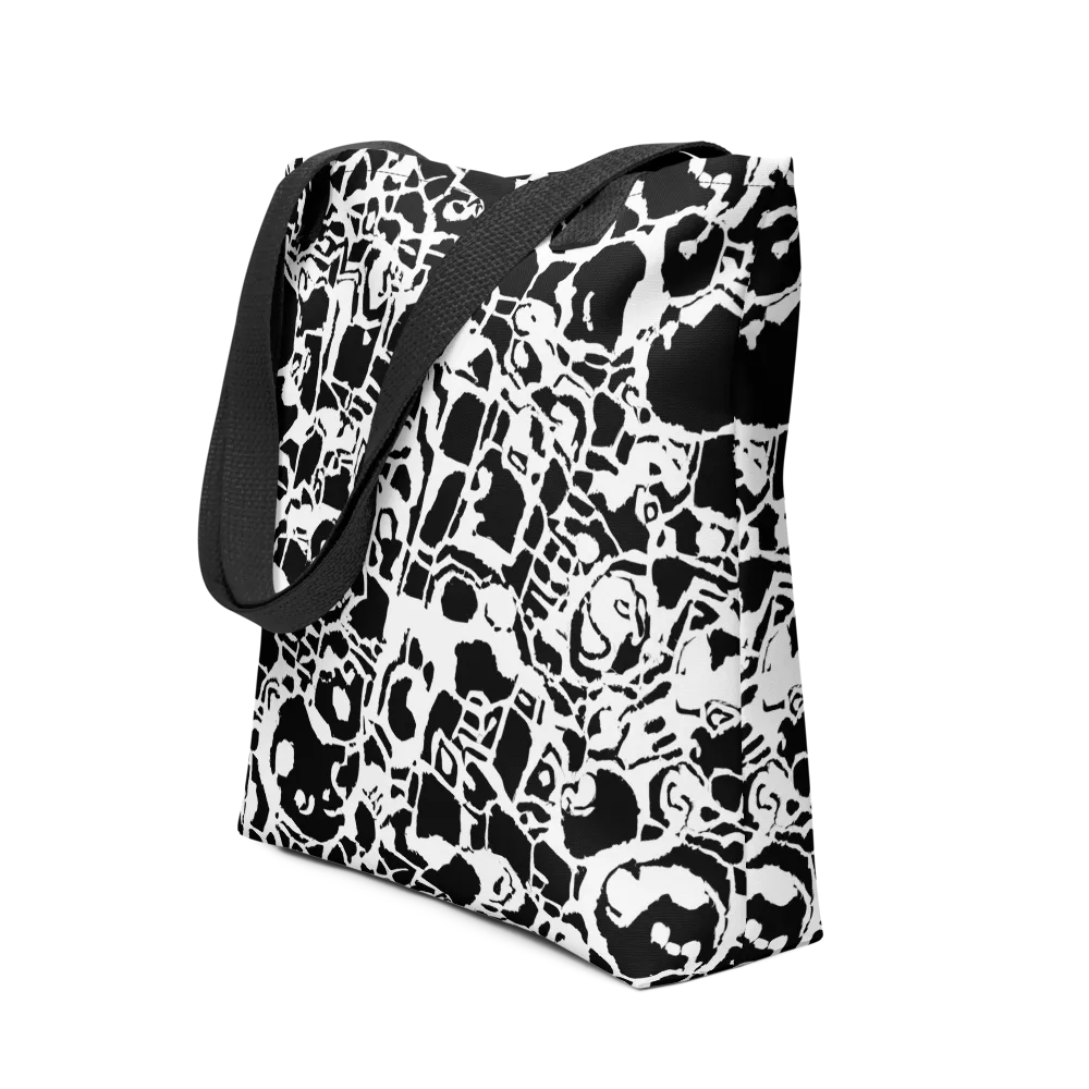 Inkblot Circuit on Tote Bag — Front