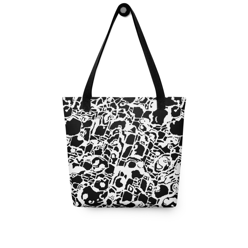 Inkblot Circuit on Tote Bag — Front