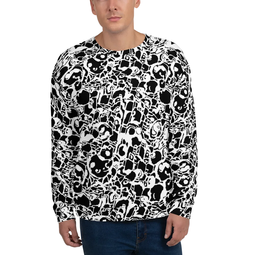 Inkblot Circuit on Sweatshirt — Front