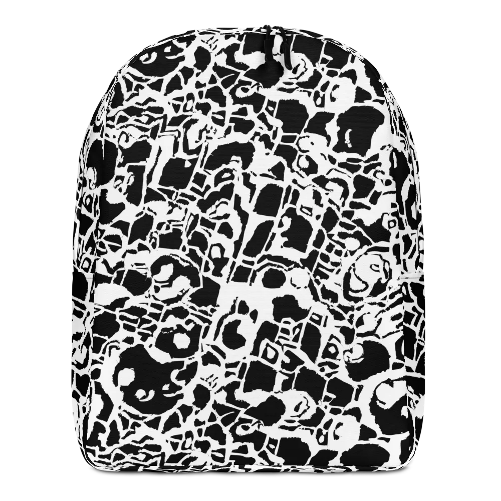 Inkblot Circuit on Minimalist Backpack — Front