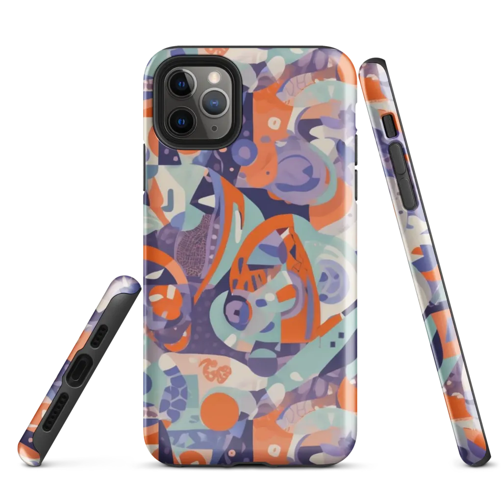 Tangerine Rapture on Tough Case for iPhone® — Front