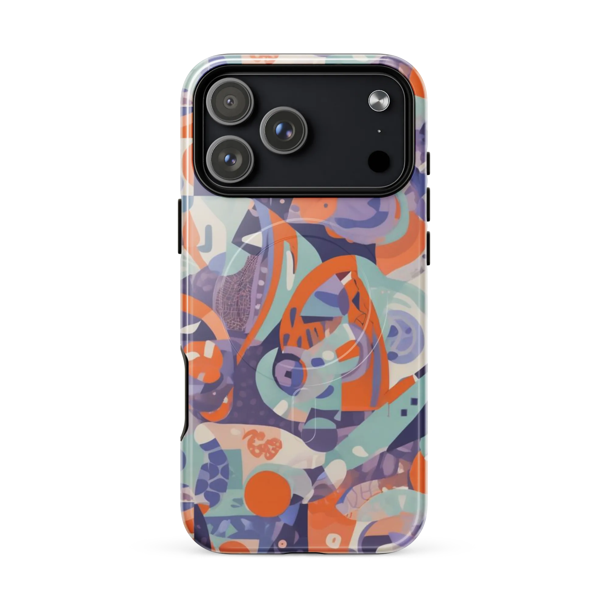 Tangerine Rapture on MagSafe Tough Case for iPhone® — Front