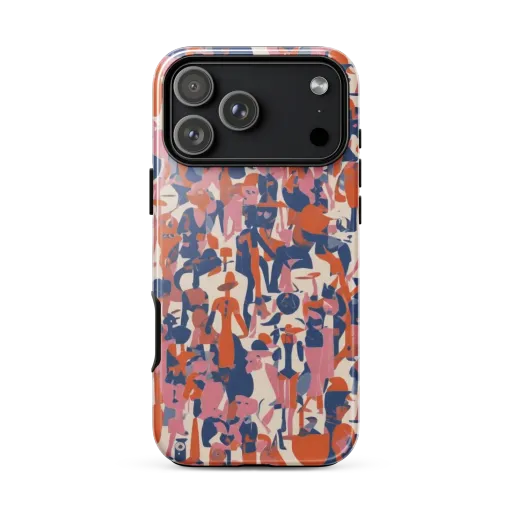 Coral Commute on a Tough Case for iPhone®