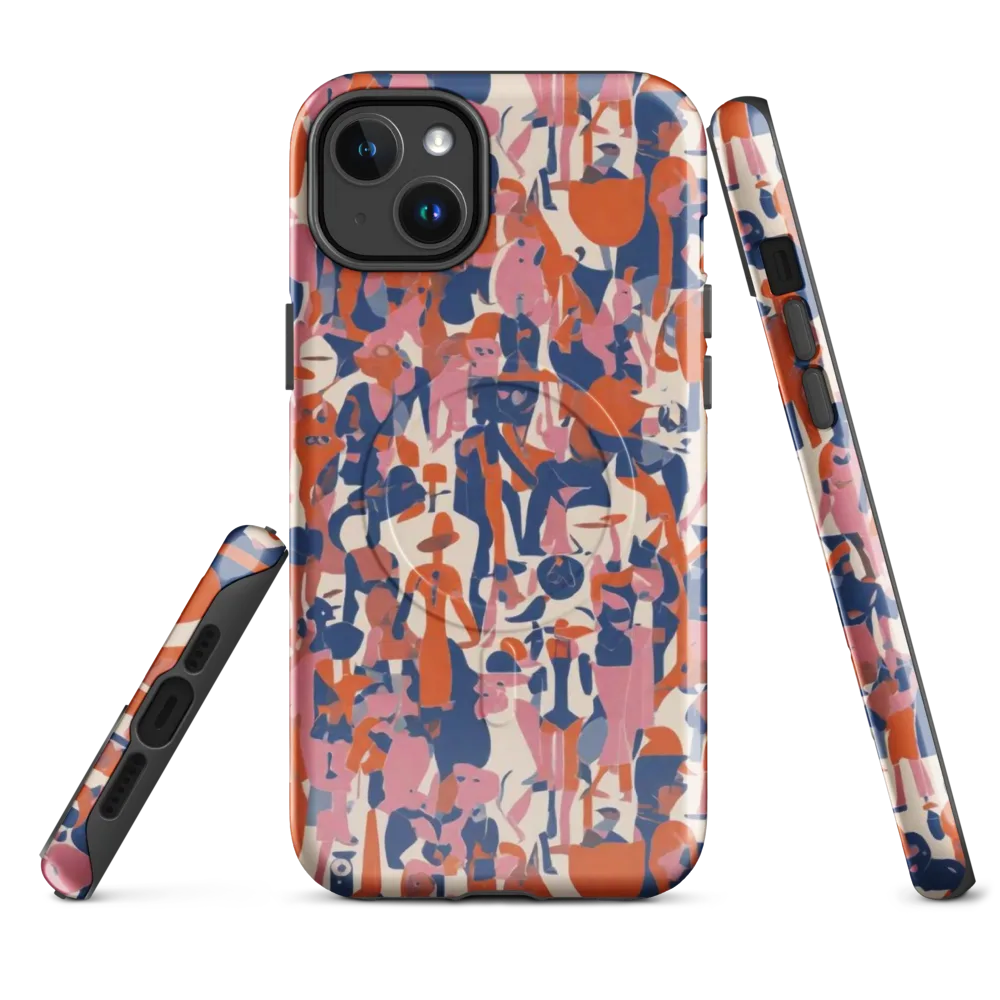 Coral Commute on MagSafe Tough Case for iPhone® — Front