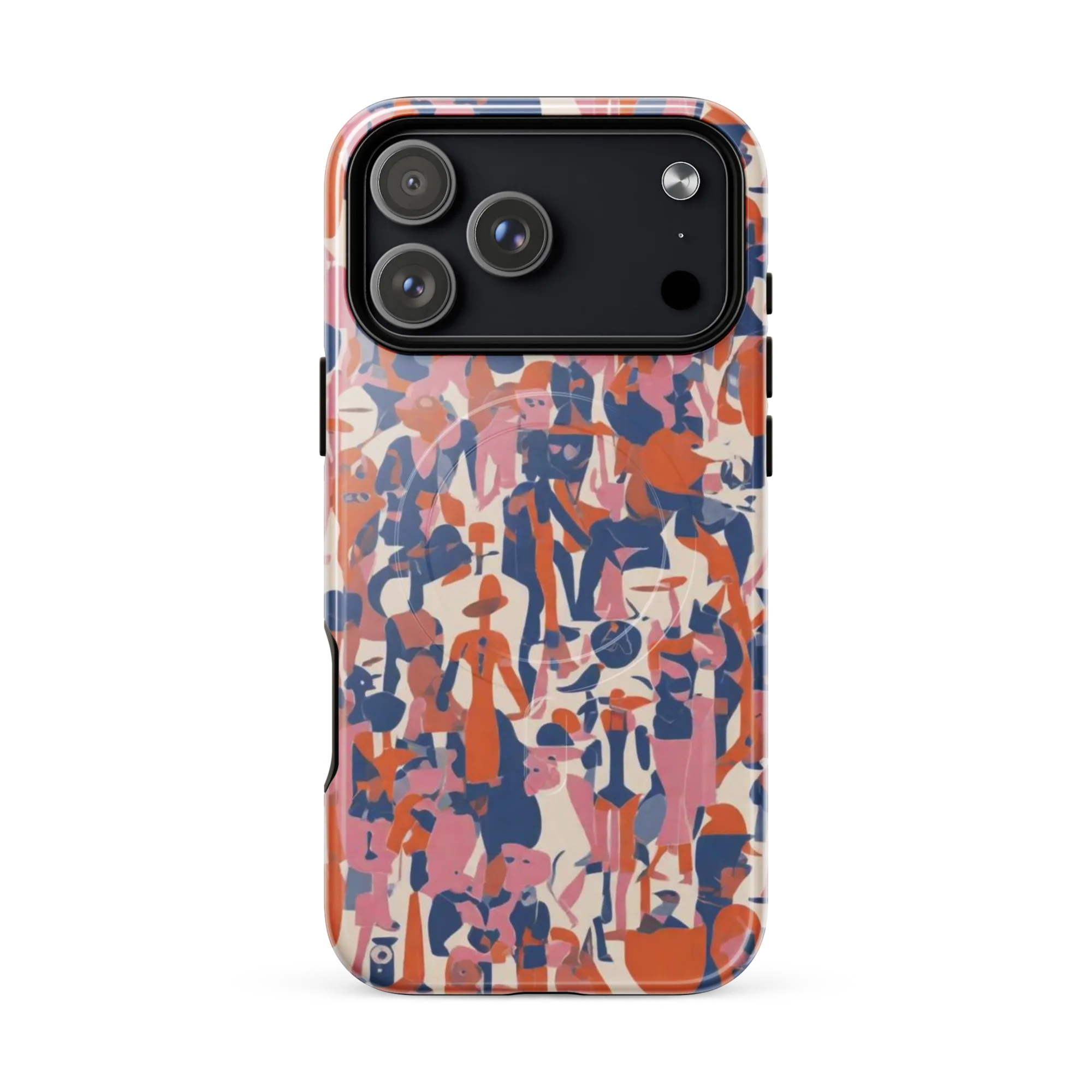 Coral Commute on MagSafe Tough Case for iPhone® — Front