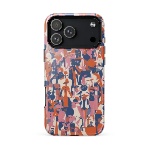 Coral Commute on a MagSafe Tough Case for iPhone®