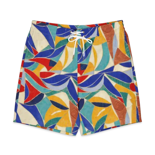 Mosaic Riptide on Men's Board Shorts
