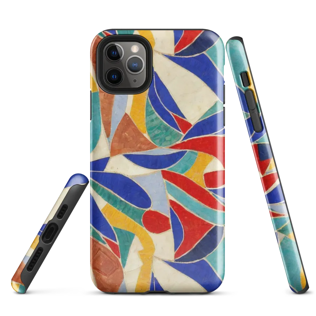 Mosaic Riptide on Tough Case for iPhone® — Front