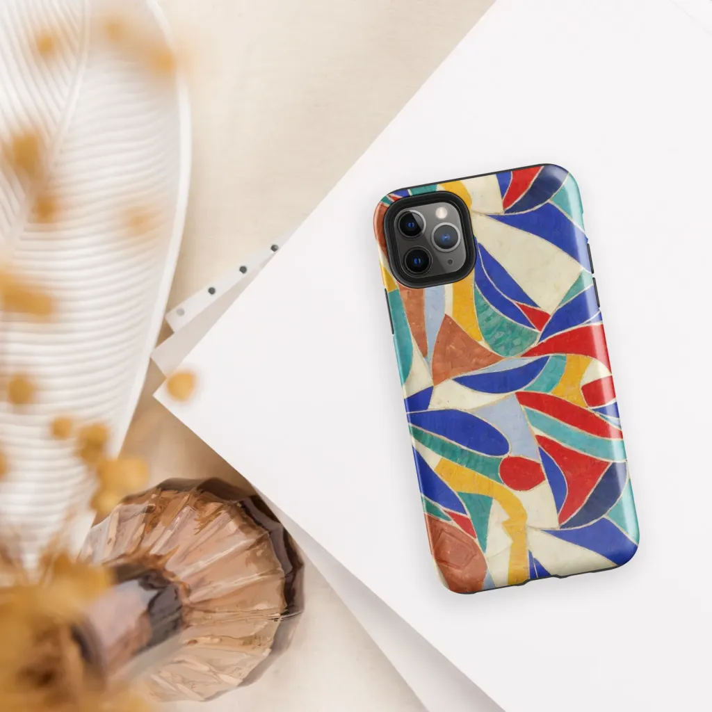 Mosaic Riptide on Tough Case for iPhone® — Front