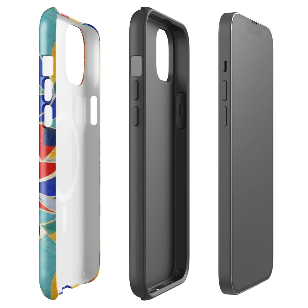 Mosaic Riptide on MagSafe Tough Case for iPhone® — Front