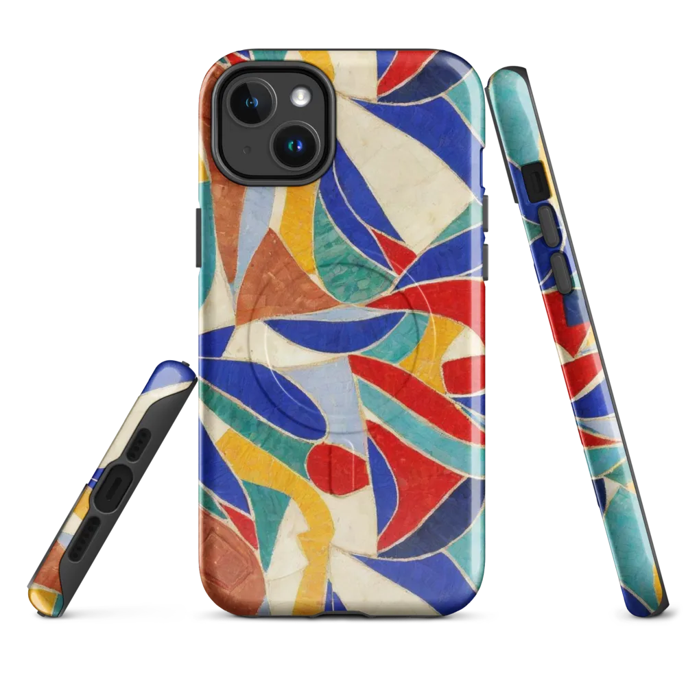 Mosaic Riptide on MagSafe Tough Case for iPhone® — Front