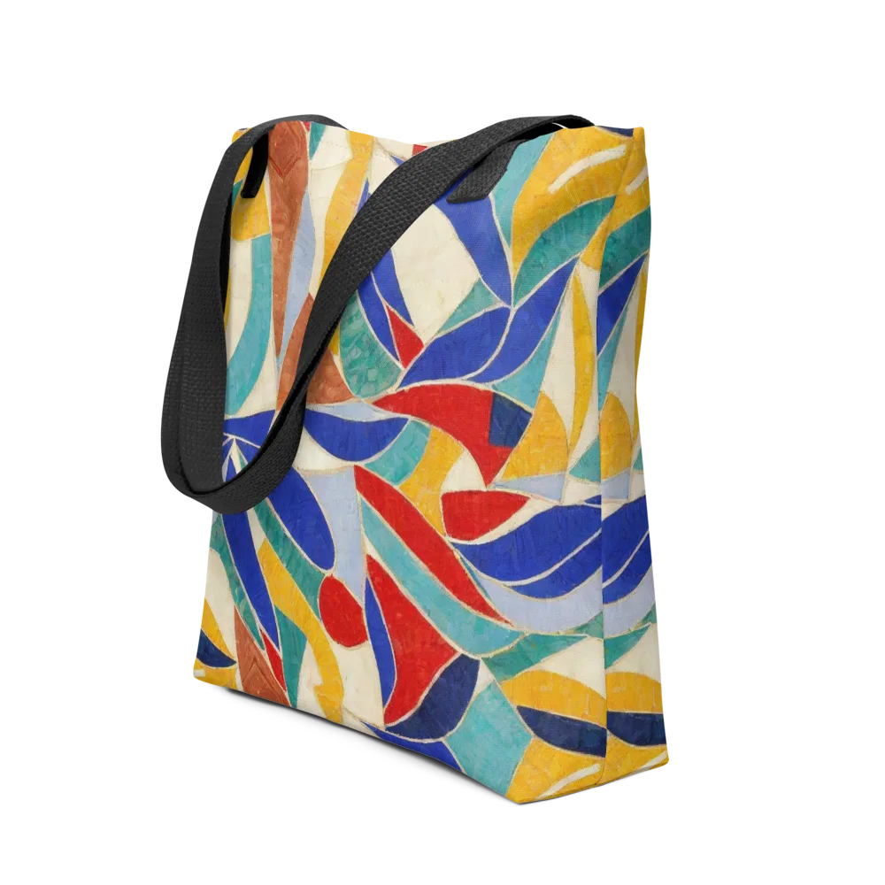 Mosaic Riptide on Tote Bag — Front