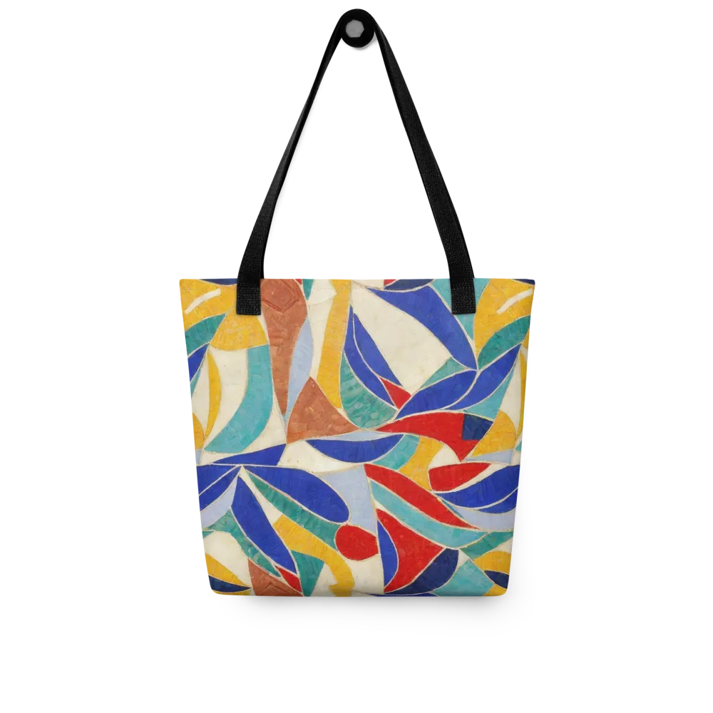 Mosaic Riptide on Tote Bag — Front