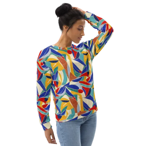 Mosaic Riptide on a Sweatshirt