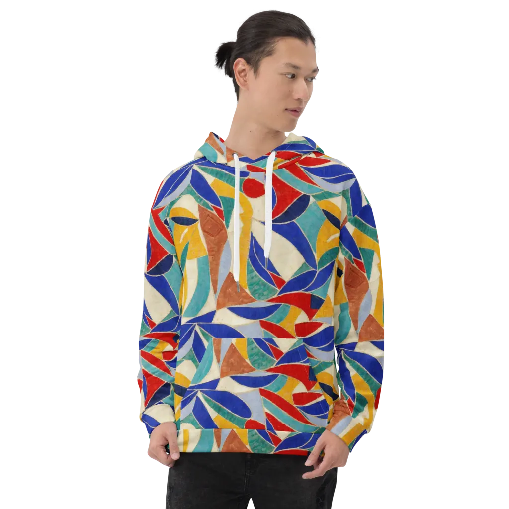 Mosaic Riptide on Hoodie — Front