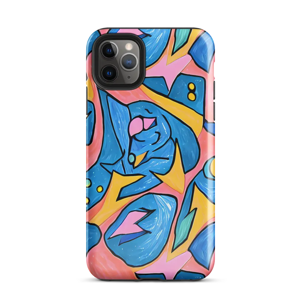 Pop Tide on Tough Case for iPhone® — Front