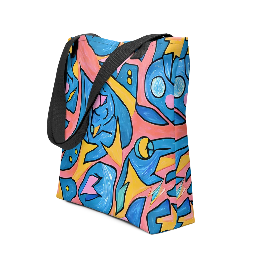 Pop Tide on Tote Bag — Front