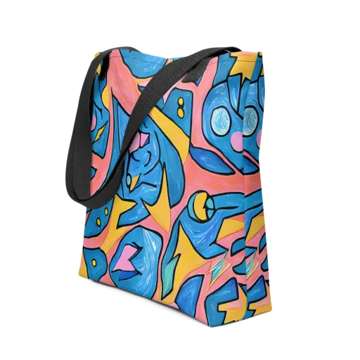Pop Tide on a Tote Bag