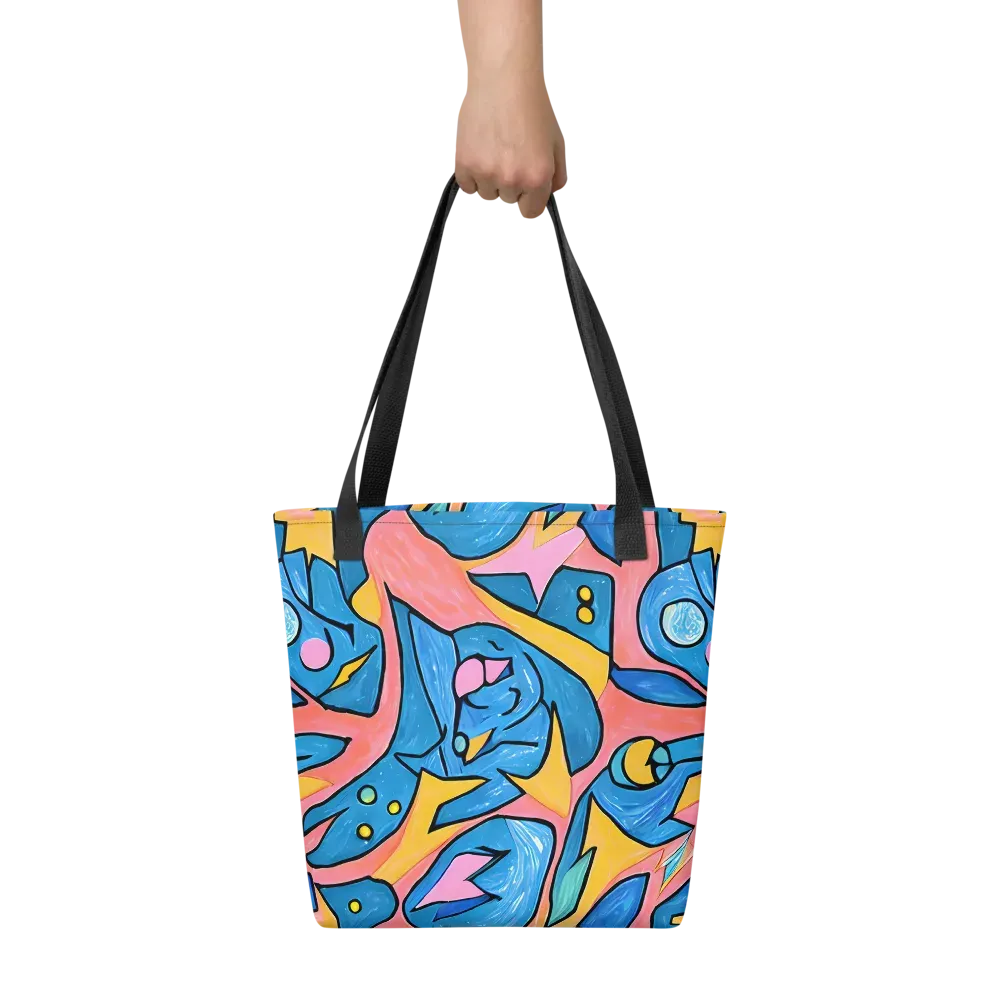 Pop Tide on Tote Bag — Front