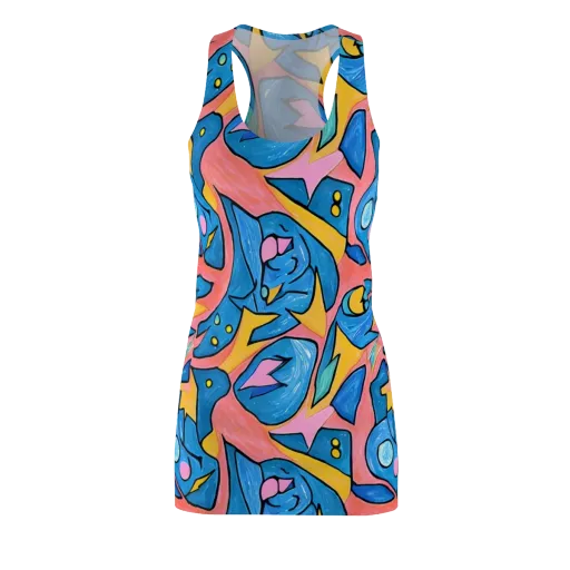 Pop Tide on a Racerback Dress