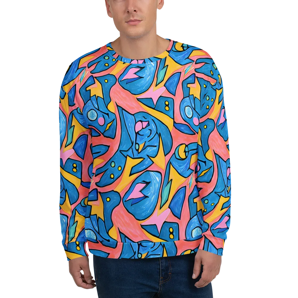 Pop Tide on Sweatshirt — Front