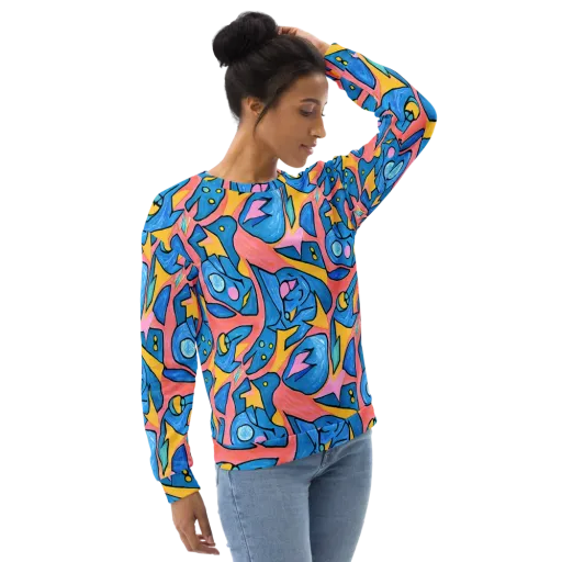 Pop Tide on a Sweatshirt