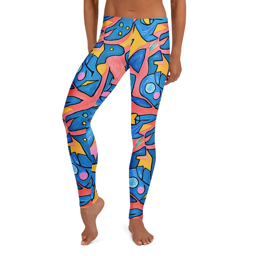 Pop Tide on Leggings — Front