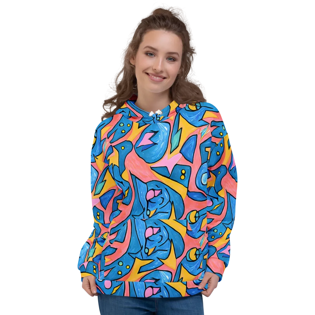Pop Tide on Hoodie — Front