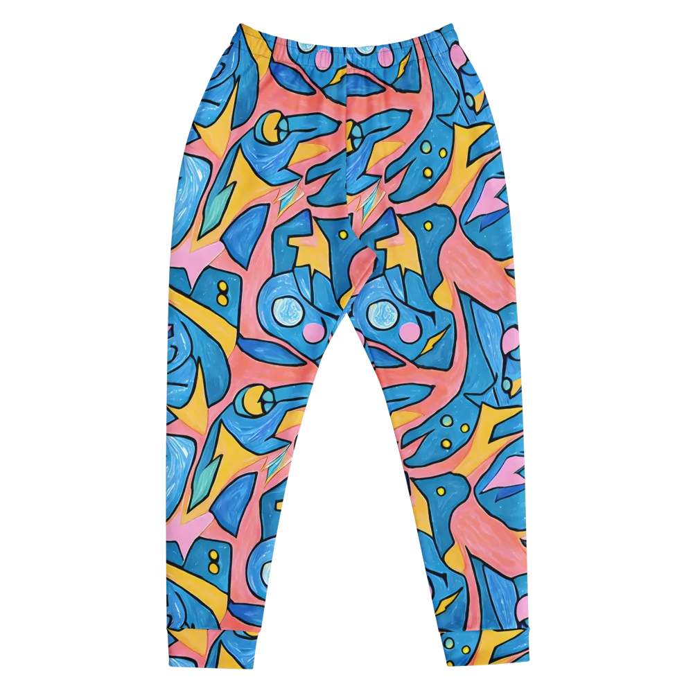 Pop Tide on Men's Joggers — Front