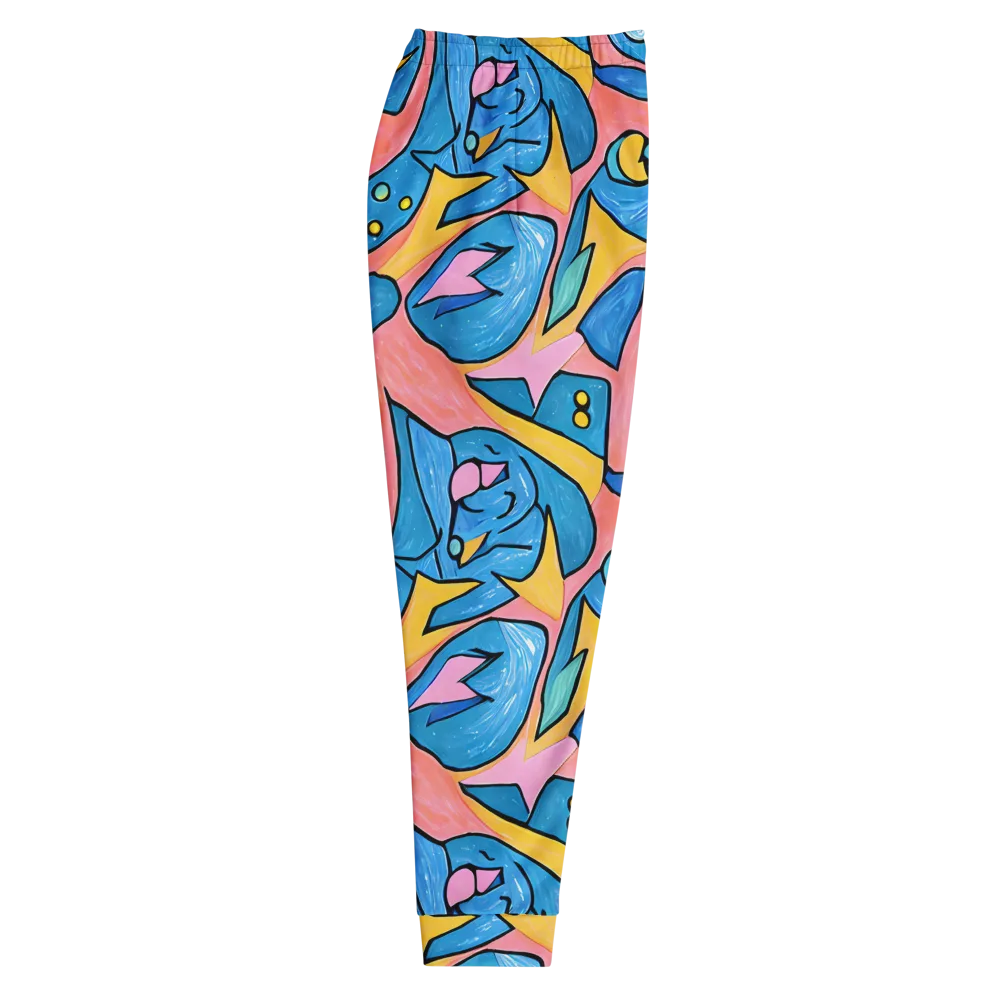 Pop Tide on Men's Joggers — Right
