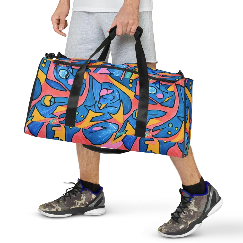 Pop Tide on Duffle Bag — Front