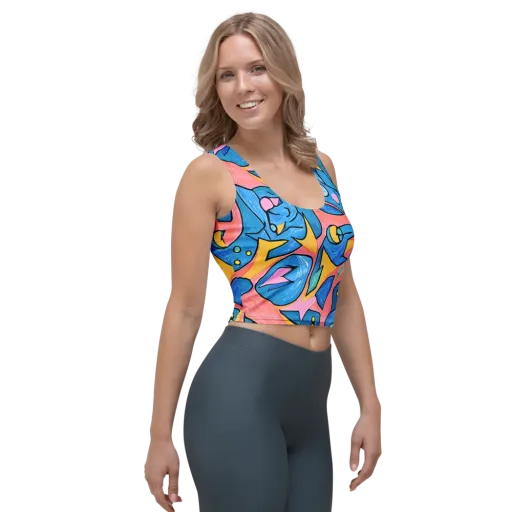 Pop Tide on a Crop Top