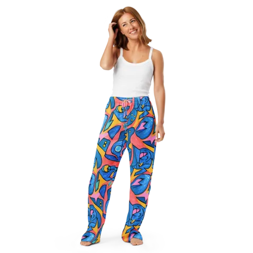Pop Tide on a Women's Pajama Pants