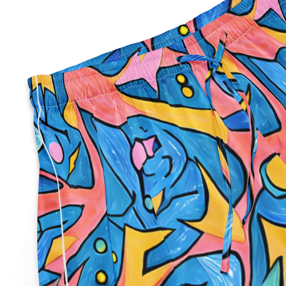 Pop Tide on Women's Pajama Shorts — Product details
