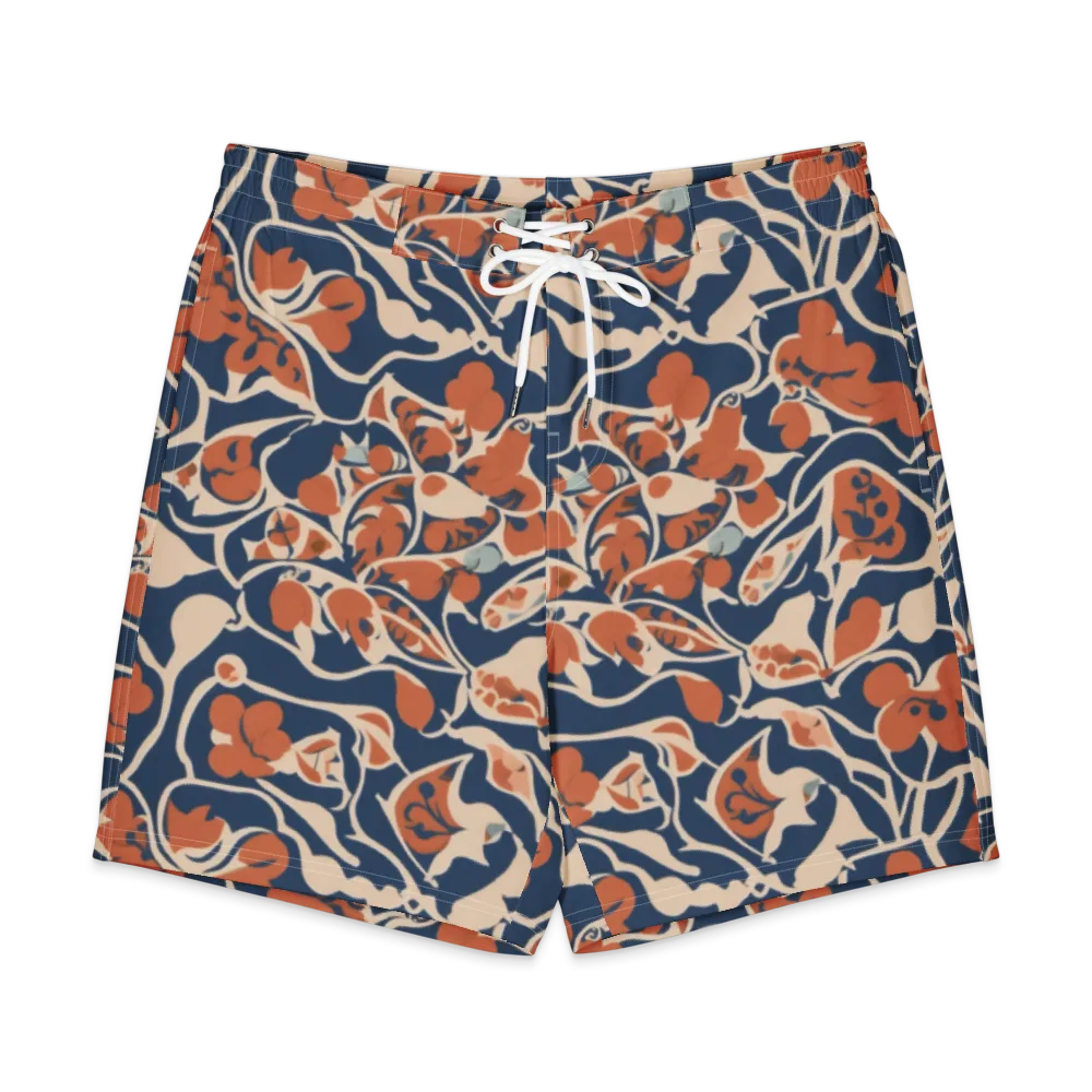 Sienna Bloom on Men's Board Shorts — Front