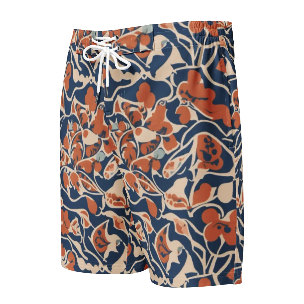 Sienna Bloom on Men's Board Shorts — Front