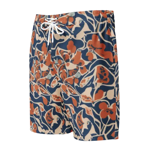 Sienna Bloom on a Men's Board Shorts